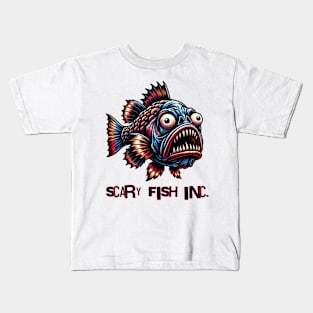 Deep Sea Terror Design Kids T-Shirt